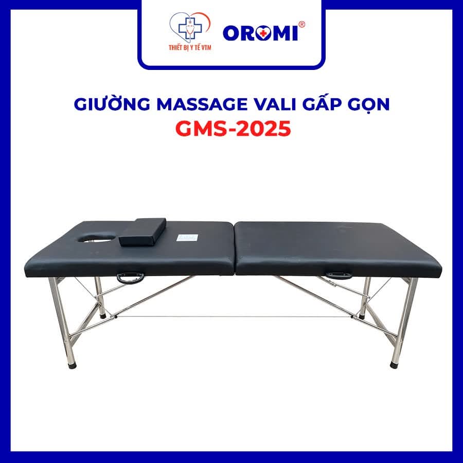 Giường massage vali gấp gọn Oromi GMS-2025 - GMS-2025