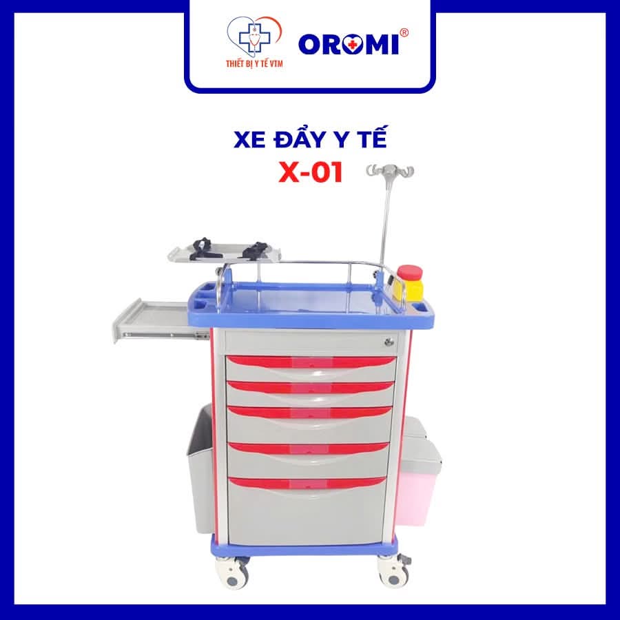 Xe đẩy y tế Oromi X-01 Model JD-FD01 - X-01