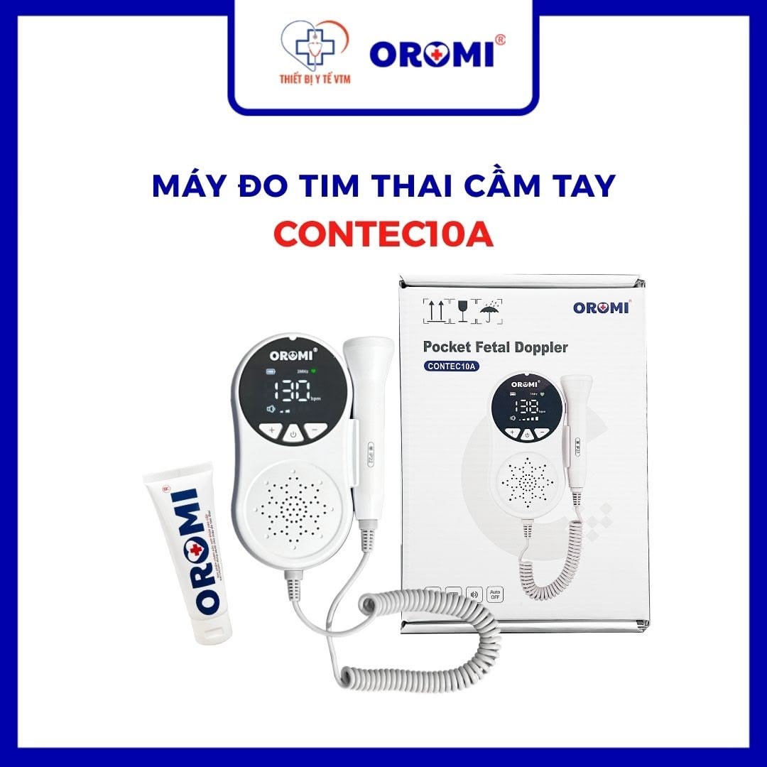 Máy nghe tim thai bỏ túi Oromi CONTEC10A - CONTEC10A